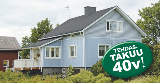 Valmistaja Gentek my&ouml;nt&auml;&auml; Vinyyliverhoukselle Suomeen 40 vuoden materiaalitakuun! Jytkyt Oy antaa asennuksilleen 5 vuoden takuun!